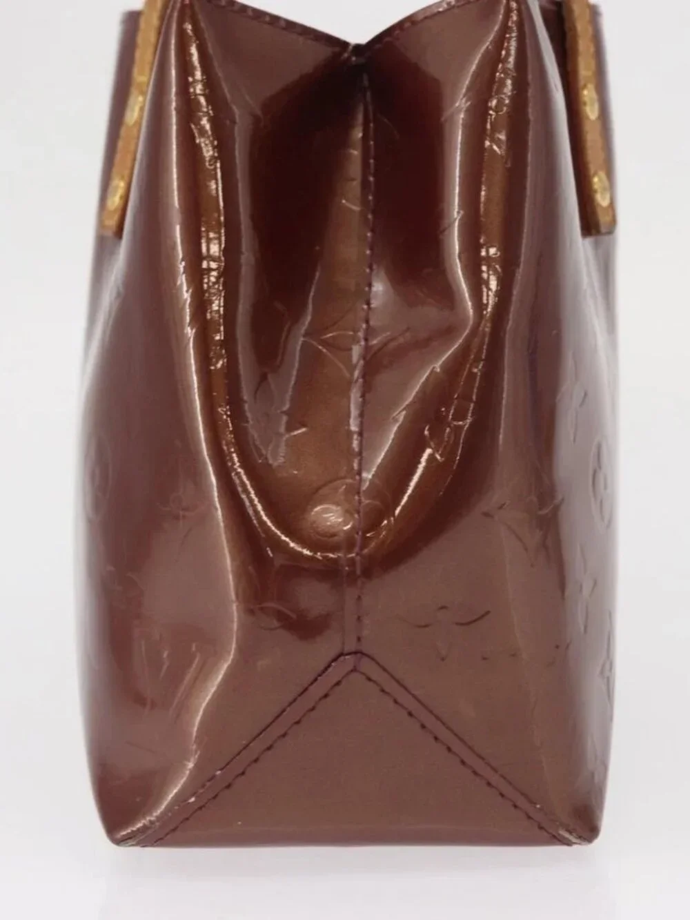 LOUIS VUITTON Monogram Vernis Reade PM Bag Purple Viole M93578 LV Auth - Picture 4 of 16